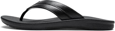 Buy OKABASHI Men's Voyager Flip Flop | Scultped Footbed w/Nonslip Grip ...