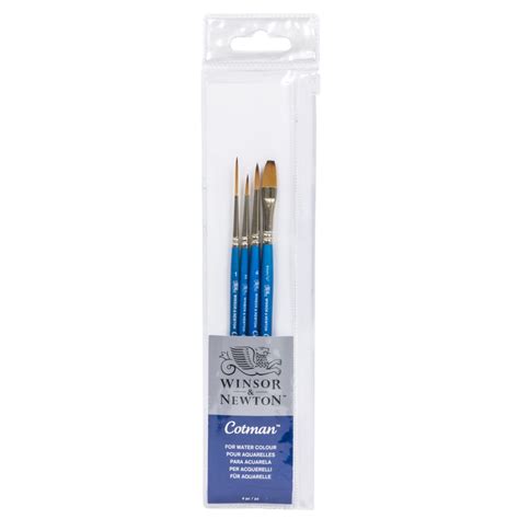Winsor & Newton Cotman Watercolour Synthetic Hair Brush - Assorted Sets ...