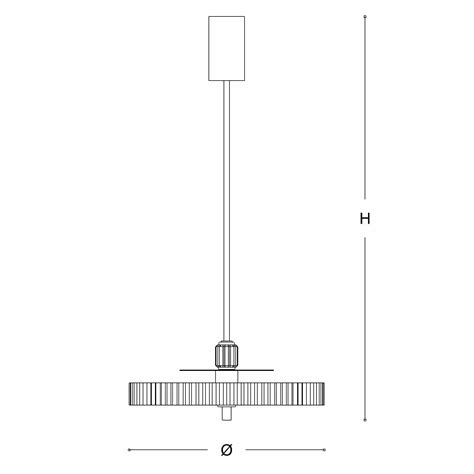 8140 Gilda Suspension - Italamp | Pendant Lights - USA & Canada