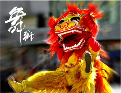 中国传统文化的舞狮表演您看过吗_狮子