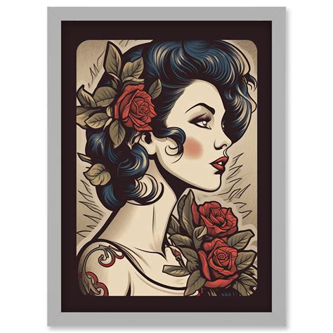50's Pin Up Tattoo
