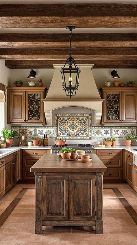Pin by Torrie Estrada on My Dream Home in 2025 | Tuscan kitchen, Rustic ...