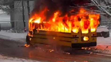 Chris Dacey | Electric powered school bus goes up in flames on the ...