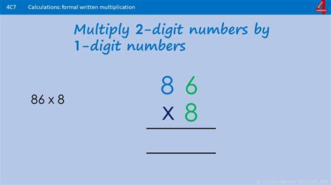 Image result for Written Method for Multiplication