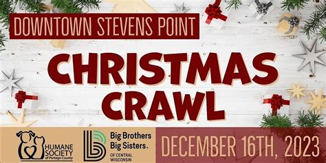 5th Annual Downtown Stevens Point Christmas Crawl, Downtown Stevens ...