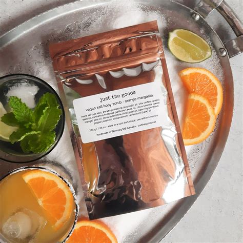 Just the Goods limited edition mocktail inspired body scrubs - assorte ...