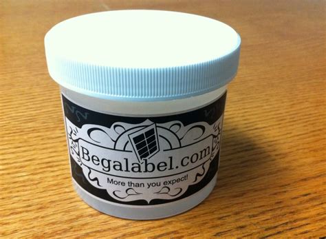 Jar Labels for identifying and branding