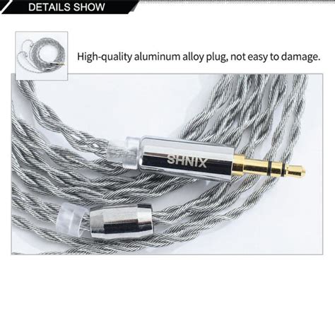XINHS 4 Core Graphene Alloy Silver Plated Upgrade Cable | Concept Kart