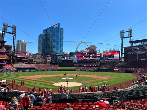 Busch Stadium Detailed Seating Chart
