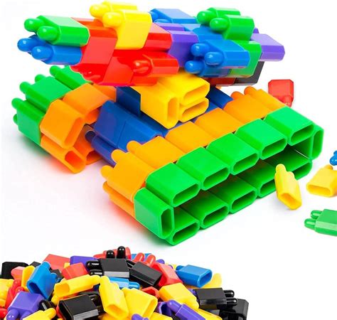 PULSBERY Bullet Shape Educational Building Blocks For Kids ...