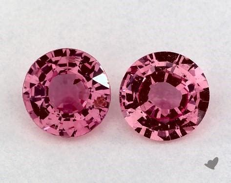 1.04 Carat Round Natural Pink Sapphire-60237