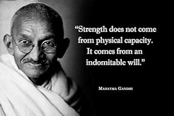 Glowvia Inspiring Quotes Strenght doen not Poster | Wall Poster ...