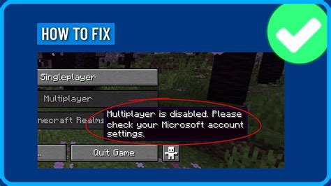 Fix Minecraft Error Multiplayer Is Disabled 的图像结果