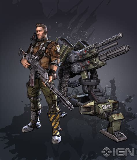 Borderlands 2 class info and hi-res character models