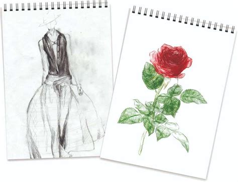 Printelligent Artists Sketch Book Drawing Book (100 Pages) Perforated ...