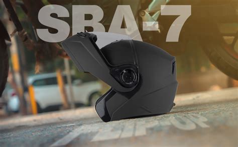 Steelbird SBA-7 7Wings ISI Certified Flip-Up Helmet for Men and Women ...