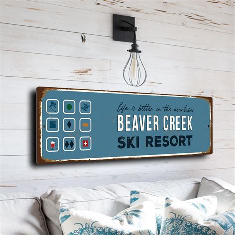 Beaver Creek | Ski Resort Decor | Beaver Creek Gift