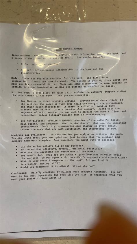 Commandant’s Reading List Official Book Report Outline : r/USMC