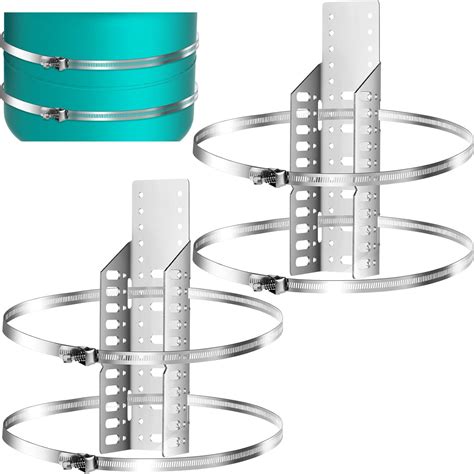 Blulu 2 Set Expansion Tank Mounting Bracket Thermal Expansion Tank ...