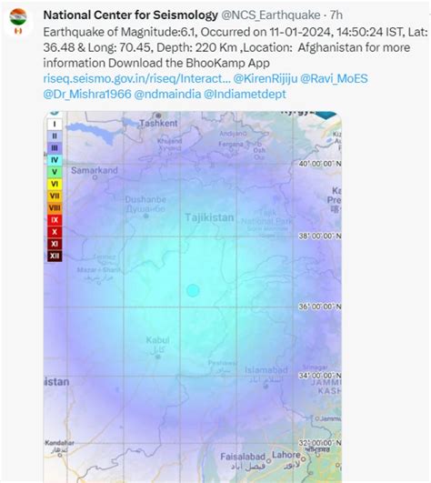 Earthquake Tremors Jolt Delhi-NCR: A 6.1 Magnitude Quake Originating ...