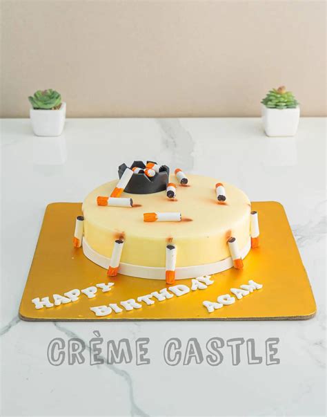 Birthday Cake Ideas for Husband - Smoker Theme Cake - Customized Cake ...