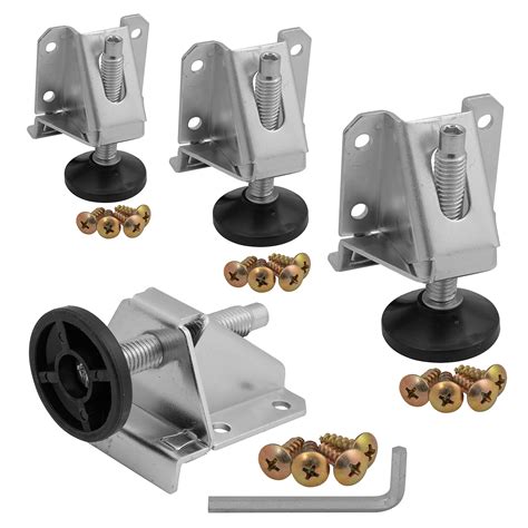 Buy Fulton Side Heavy Duty Steel Furniture Leg Leveling Feet ...
