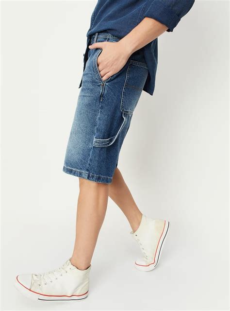 Buy Men Carpenter Denim Shorts Online at just Rs. 999.0 - 1000012615501 ...