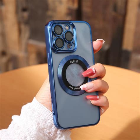 Aran co Sleek Dark Blue Case | Compatible with iPhone 13 Pro | Strong ...