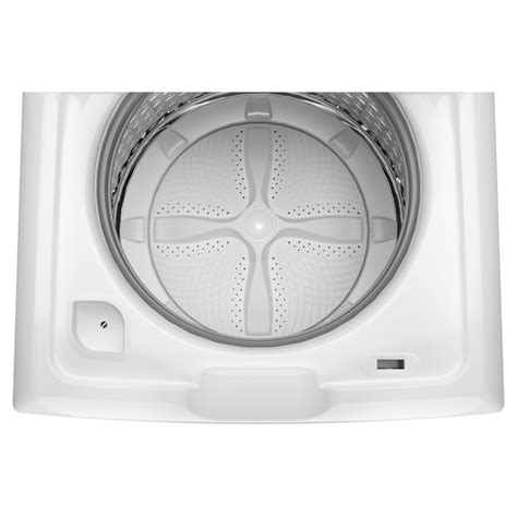 GE 4.6-cu ft High Efficiency Impeller Top-Load Washer (White ...