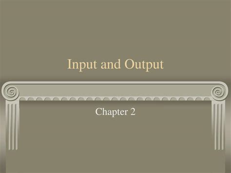 Image result for Input and Output Explained