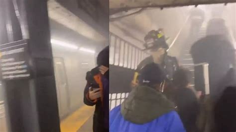 Brooklyn Subway Fire In New York: VIDEO Shows Emergency Crews Rushing ...
