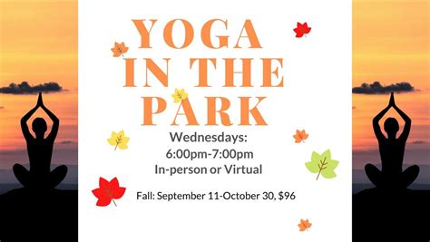 Fall Yoga in the Park , 3200 Jennings Rd, Whitmore Lake, MI, United ...