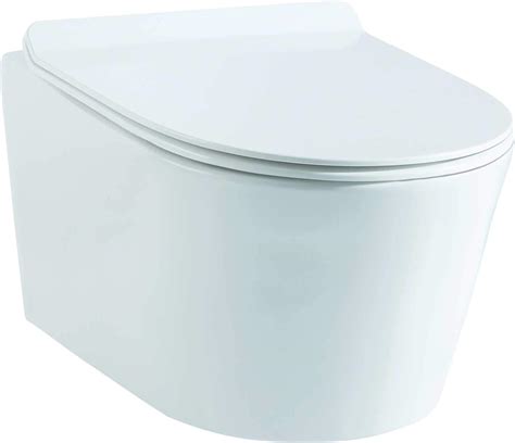 Hindware One-piece Western Commode for Bathroom, Wall Mount, SPLENDER ...