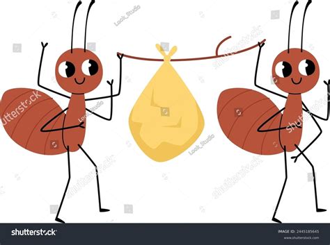 Ant With Bag: Over 390 Royalty-Free Licensable Stock Illustrations ...
