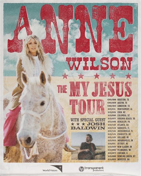 The My Jesus Tour: Anne Wilson & Josh Baldwin, Lee Park Church, Monroe ...