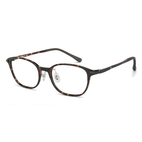 Buy Brown Tortoise Full Rim Round Lenskart Air SG Flex LA E13406AF-C2 ...