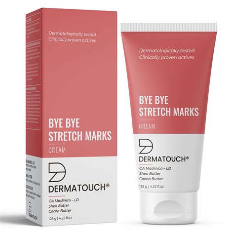 DERMATOUCH Bye Bye Stretch Mark Cream for Pregnancy to Reduce Stretch ...