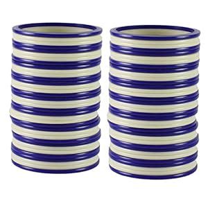 Buy Vidhya Kangan Bangle Set for Women (Multi) (ban1742-3.8) at Amazon.in