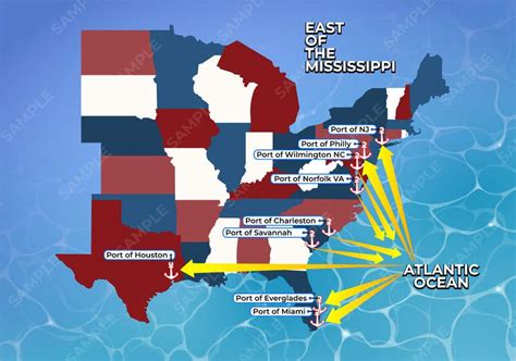 Entry #27 by parvez2 for Create a Map of the USA east of the ...