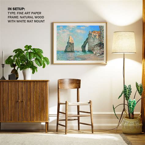 Buy The Cliffs at Etretat Art Landscape Art Paintings & Prints Online ...