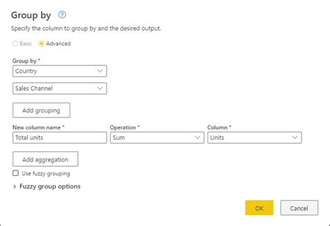 Subgroup Index Power Query 的图像结果