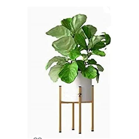 SIRAAJ&SONS™ Centuria Mid Century Metal Plant Pot Set, Indoor Round ...