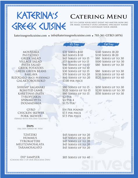 Katerina's Manassas Virginia