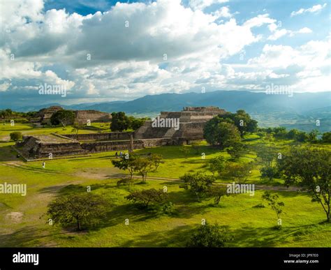 Monte Alban, Oaxaca, Mexico Stock Photo - Alamy