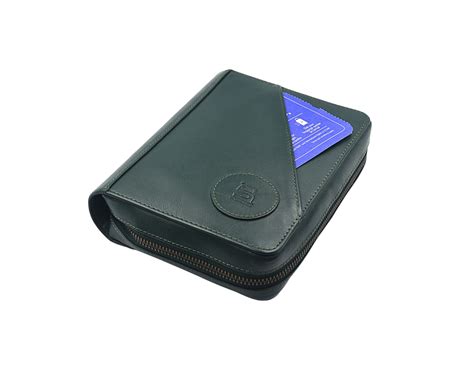 Nomad Passport Organiser - Army Green (Full Leather) – The Leather Chef