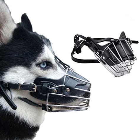 Western Era Adjustable Strap Safe Iron Wire Muzzle for Pet Safety ...