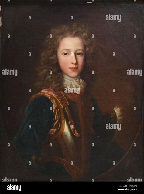 18th-century oil painting of a young man in armor, executed in the ...