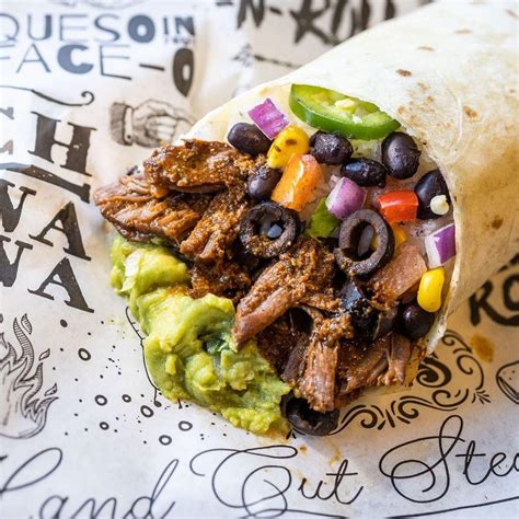 Bubbakoo's Burritos menu in Dublin, Ohio, USA