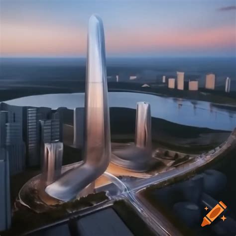 Building or residential complex featuring modern architecture on Craiyon