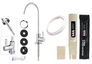 KRPLUS® Stainless Steel Faucet Tap for Under-Sink RO Water Purifiers ...
